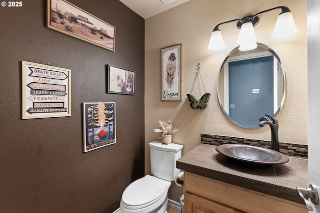 3303 NE 141st St, Vancouver, WA 98686 - half bathroom featuring vanity and toilet