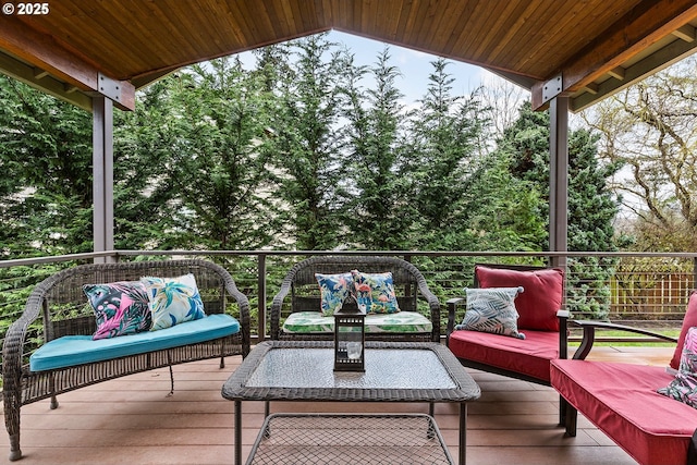 3303 NE 141st St, Vancouver, WA 98686 - deck with outdoor lounge area