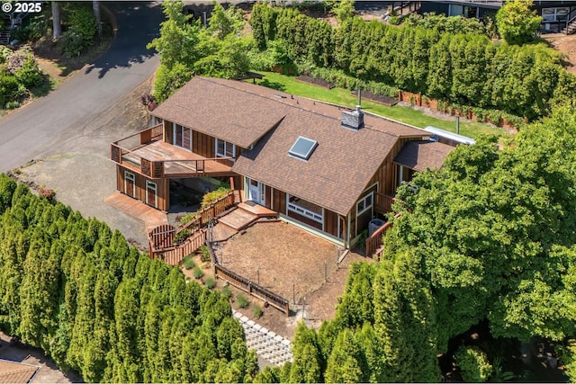 32813 NW Peak Rd, Scappoose, OR 97056 - view from above of property