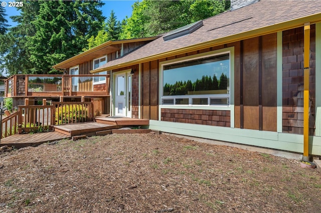 32813 NW Peak Rd, Scappoose, OR 97056 - view of wooden deck