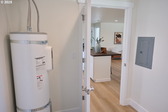 46412 Lyons Mill City Dr, Lyons, OR 97358 - utility room with electric panel