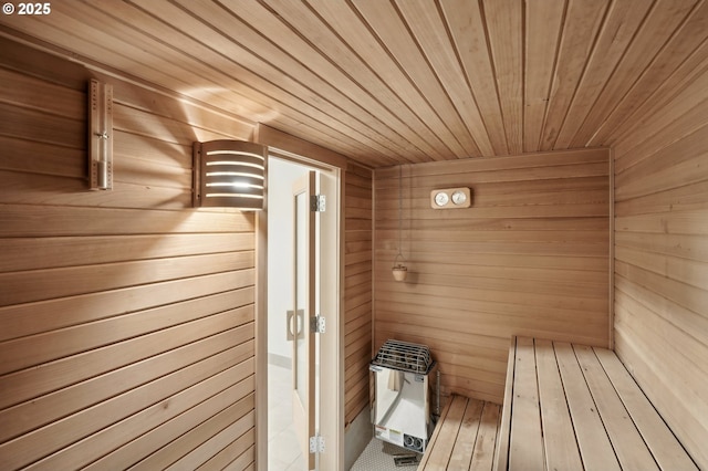 1730 N 12th St, Washougal, WA 98671 - sauna / steam room featuring wooden walls and wood ceiling