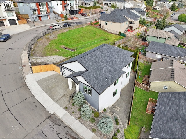 1730 N 12th St, Washougal, WA 98671 - aerial perspective of suburban area