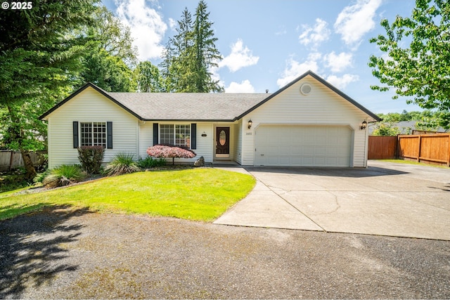 1602 NE 16th Ct, Battle Ground, WA 98604 - single story home featuring an attached garage, driveway, and a shingled roof