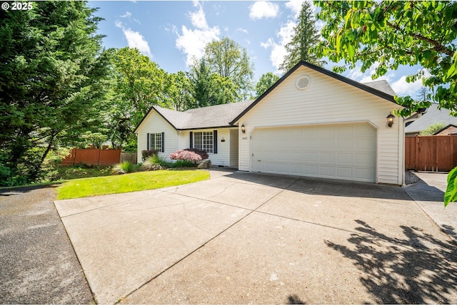 1602 NE 16th Ct, Battle Ground, WA 98604 - ranch-style home featuring driveway, an attached garage, and roof with shingles