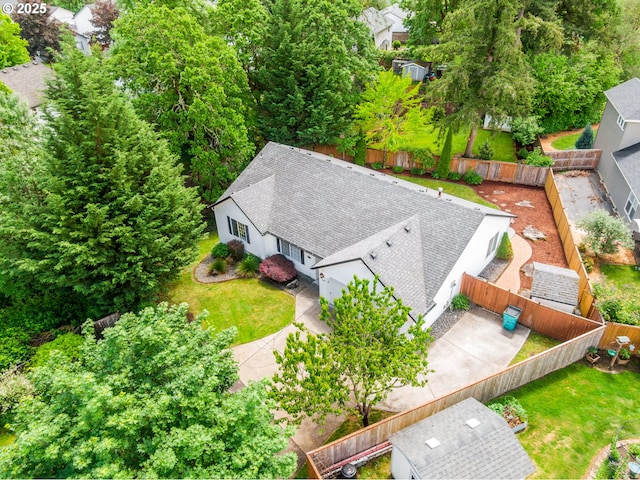 1602 NE 16th Ct, Battle Ground, WA 98604 - aerial view of property and surrounding area