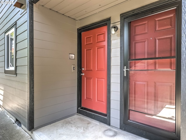 12642 NW Barnes Rd Unit 10, Portland, OR 97229 - doorway to property featuring a porch