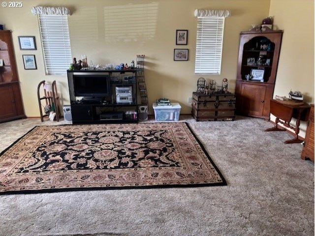 2640 Virginia Ave, North Bend, OR 97459 - living area with carpet floors