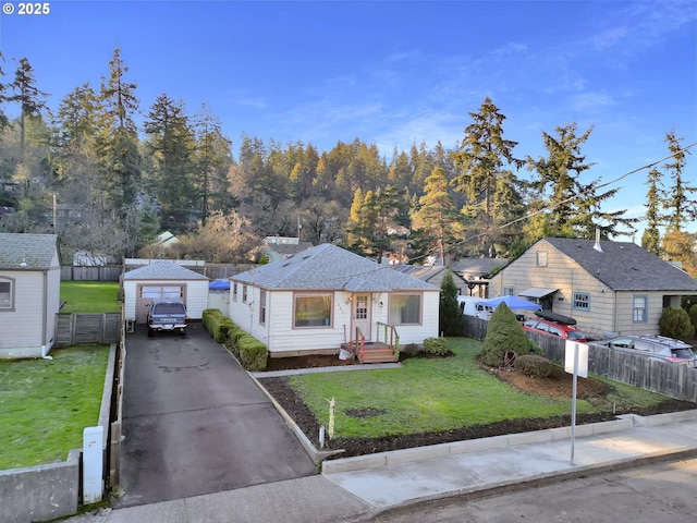 1648 Augusta St, Eugene, OR 97403 - bungalow with driveway and an outdoor structure
