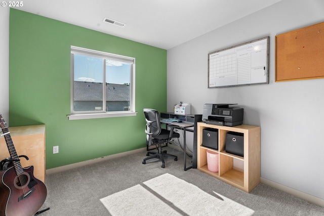 125 N 44th Pl, Ridgefield, WA 98642 - carpeted home office with baseboards