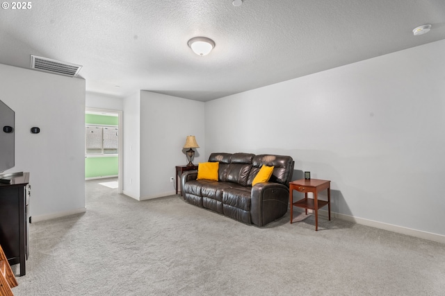 125 N 44th Pl, Ridgefield, WA 98642 - carpeted living room with a textured ceiling