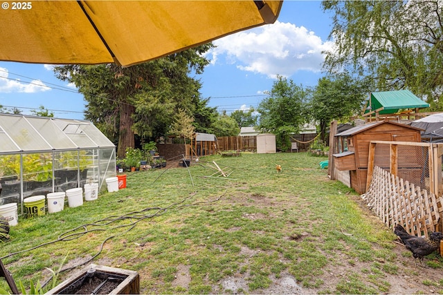 3426 Royal Ave, Eugene, OR 97402 - view of yard with a greenhouse