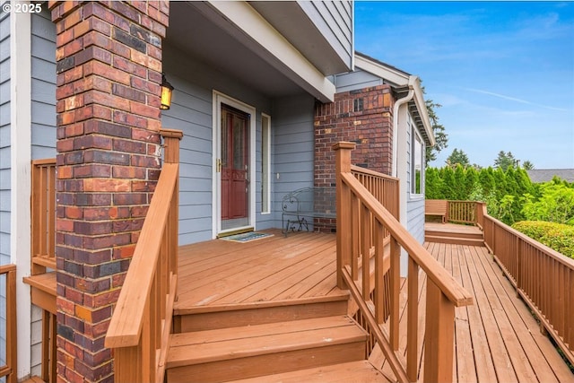 8311 Greenann Ct, Gladstone, OR 97027 - view of wooden terrace