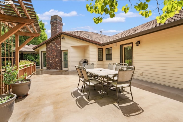12345 SE Wagner St, Happy Valley, OR 97086 - view of patio with outdoor dining area