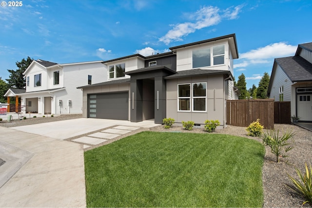 6803 NW 24th Ct, Vancouver, WA 98665 - view of front facade featuring driveway, a garage, and stucco siding