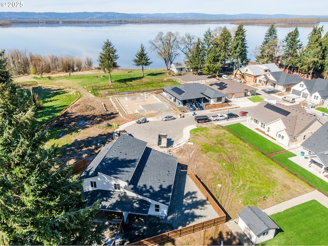 6803 NW 24th Ct, Vancouver, WA 98665 - aerial perspective of suburban area with a large body of water