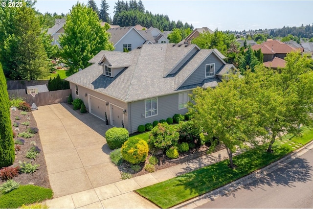 1720 W Meadows Dr NW, Salem, OR 97304 - aerial perspective of suburban area