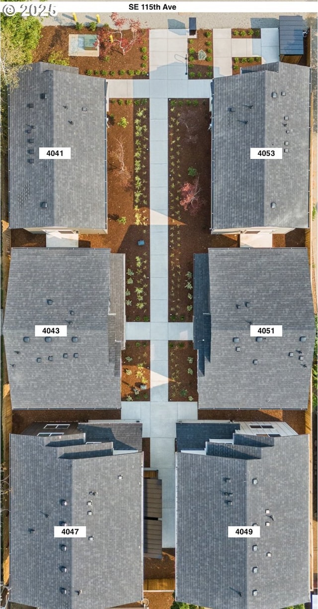 4043 SE 115th Ave, Portland, OR 97266 - bird's eye view