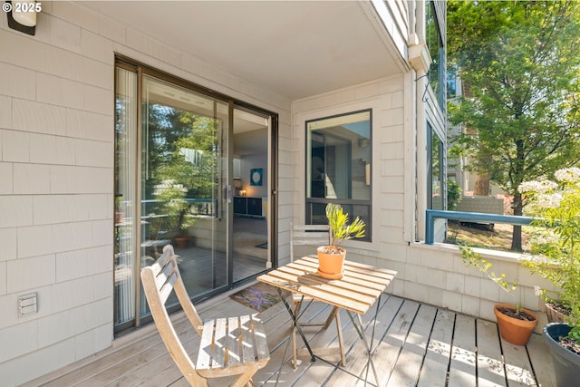 view of deck