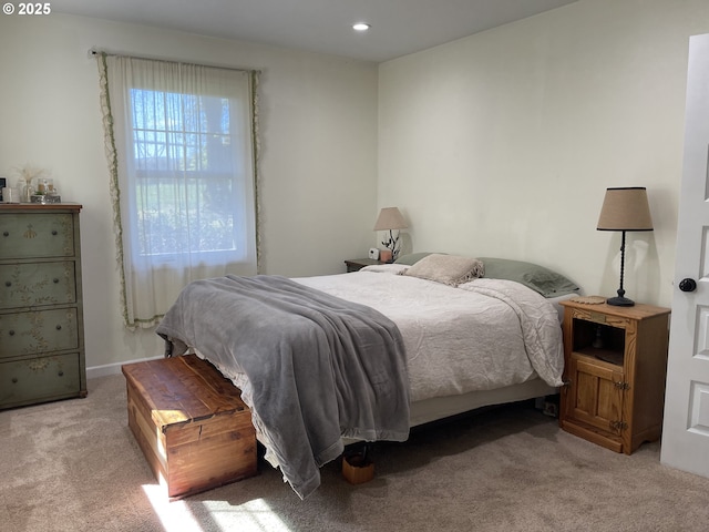 24291 SW Rogers Rd, Sheridan, OR 97378 - bedroom featuring light colored carpet and recessed lighting