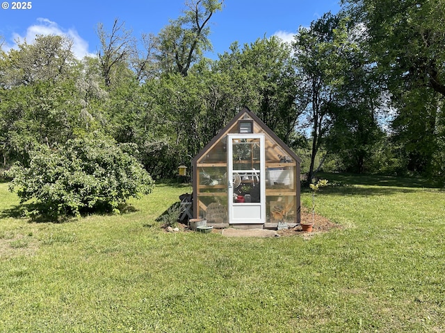 24291 SW Rogers Rd, Sheridan, OR 97378 - view of greenhouse featuring a yard