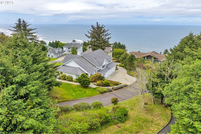90955 Southview Ln, Florence, OR 97439 - view from above of property with a large body of water