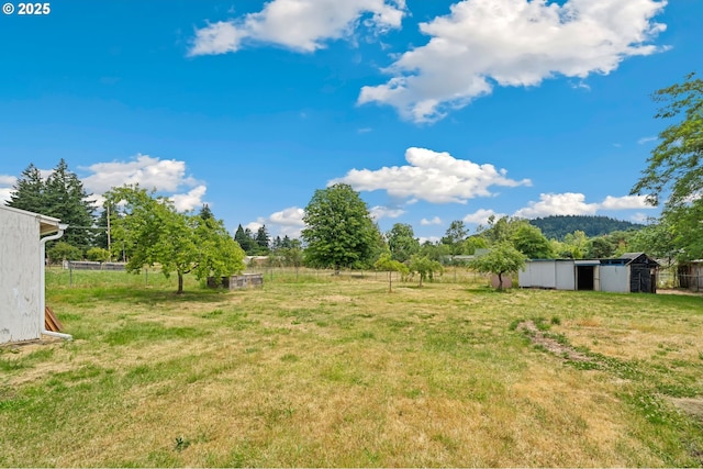 4616 SE 128th Ave, Portland, OR 97236 - view of yard with an outbuilding