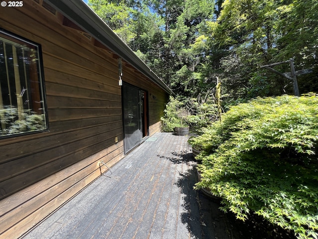 42250 Cedar Hollow Rd, Port Orford, OR 97465 - view of wooden terrace