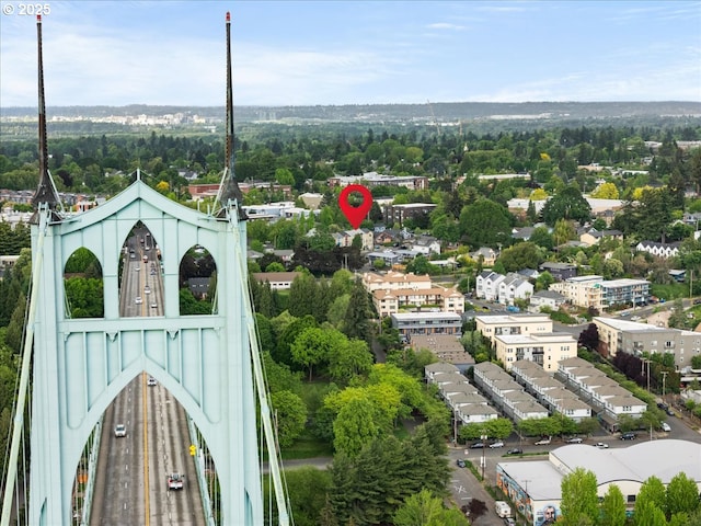 8527 N Princeton St, Portland, OR 97203 - drone / aerial view