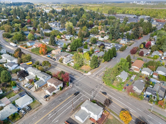 drone / aerial view