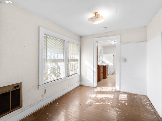 interior space featuring light hardwood / wood-style flooring