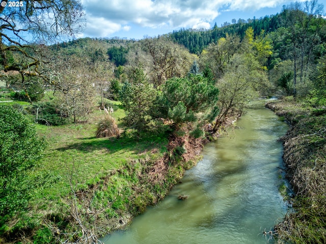 939 Buckhorn Rd, Roseburg, OR 97470 - drone / aerial view with a wooded view and a mountain view