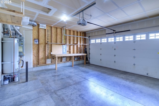 705 NW 25th Ave, Battle Ground, WA 98604 - garage with a garage door opener and strapped water heater