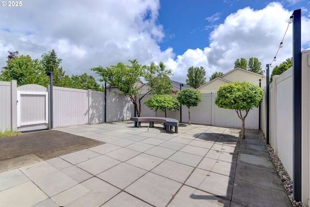 705 NW 25th Ave, Battle Ground, WA 98604 - fenced backyard featuring a patio and a gate