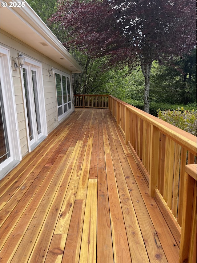 17130 Eastwood Ln, Brookings, OR 97415 - deck with view of wooded area