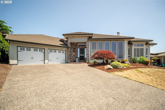 1421 SE 79th Ct, Vancouver, WA 98664 - prairie-style house with driveway and an attached garage