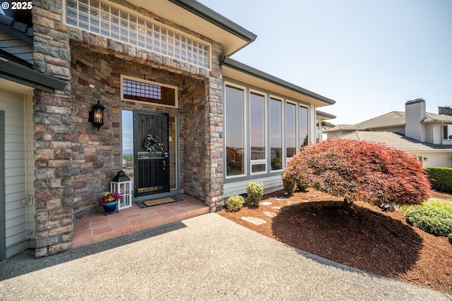 1421 SE 79th Ct, Vancouver, WA 98664 - entrance to property featuring stone siding