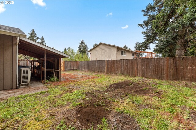 14613 NE 35th St, Vancouver, WA 98682 - view of yard with a fenced backyard