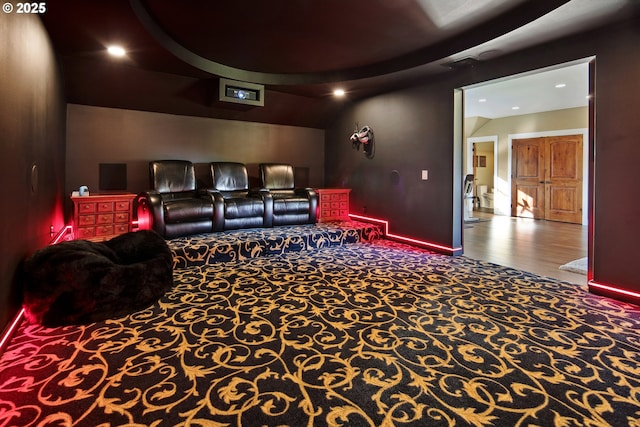 10000 NE 114th Cir, Vancouver, WA 98662 - carpeted cinema with recessed lighting and baseboards