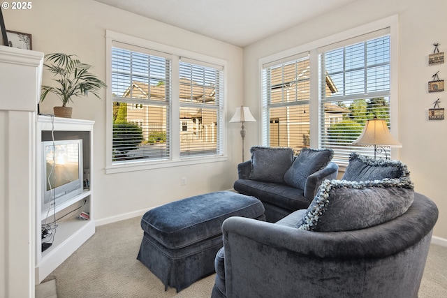 10000 NE 114th Cir, Vancouver, WA 98662 - carpeted living area featuring baseboards