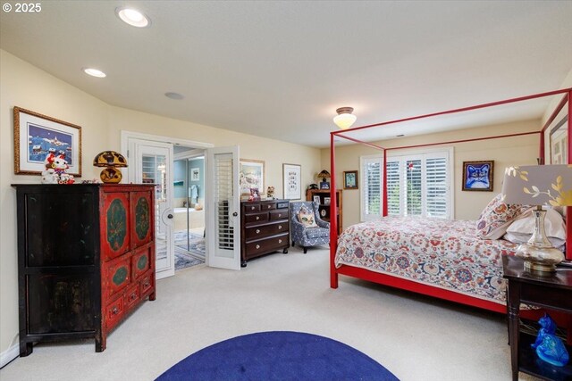 725 E Ave, Lake Oswego, OR 97034 - carpeted bedroom featuring recessed lighting