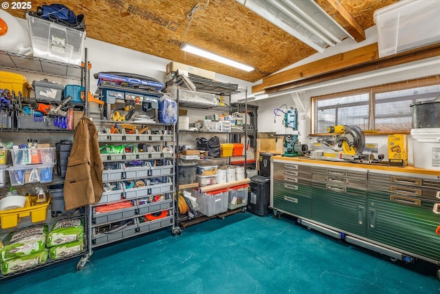 view of storage