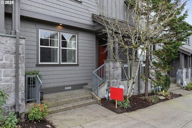 view of property entrance