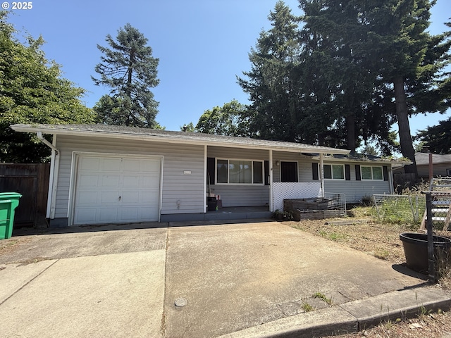 2126 SE 162nd Ave, Portland, OR 97233 - single story home featuring driveway, an attached garage, and covered porch