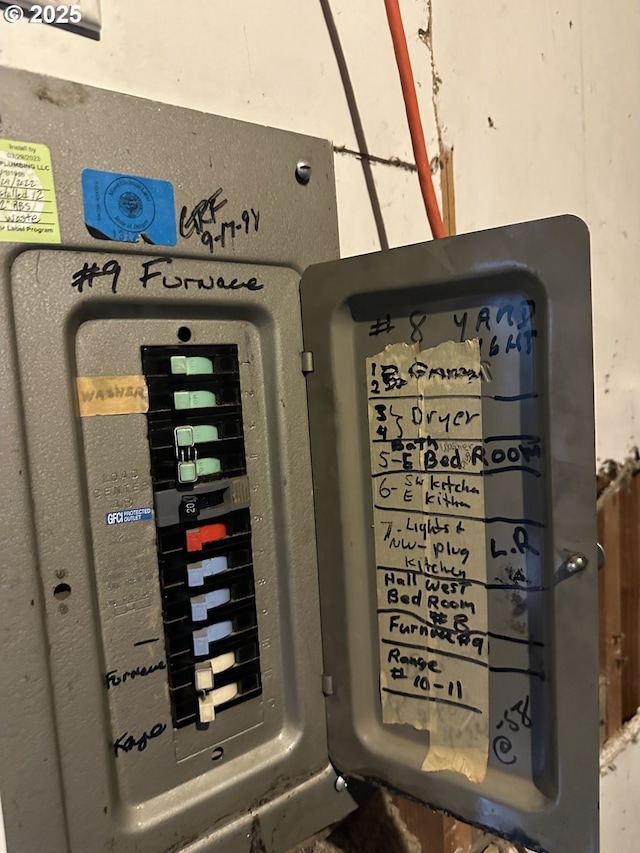 2126 SE 162nd Ave, Portland, OR 97233 - utility room featuring electric panel