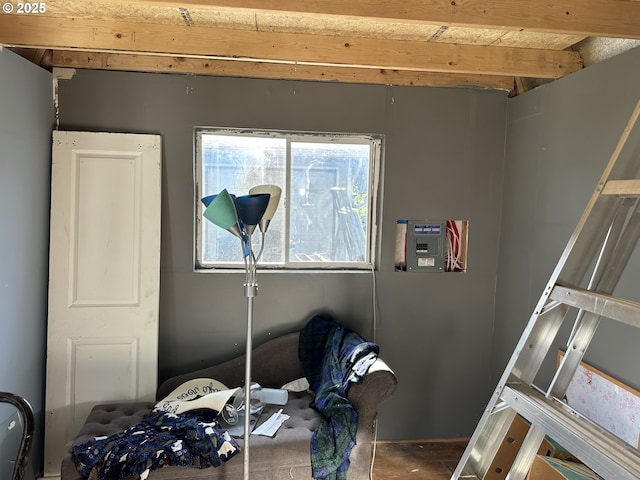 2126 SE 162nd Ave, Portland, OR 97233 - bedroom with beamed ceiling
