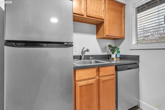 kitchen featuring sink and stainless steel appliances