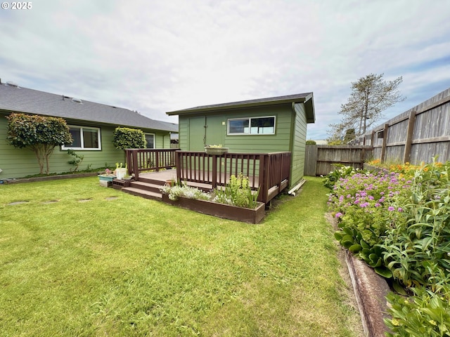 550 Velopa Ct, Brookings, OR 97415 - rear view of house featuring a deck