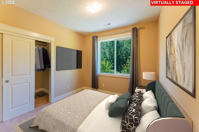 35908 Chinook St, Sandy, OR 97055 - carpeted bedroom featuring baseboards and a closet