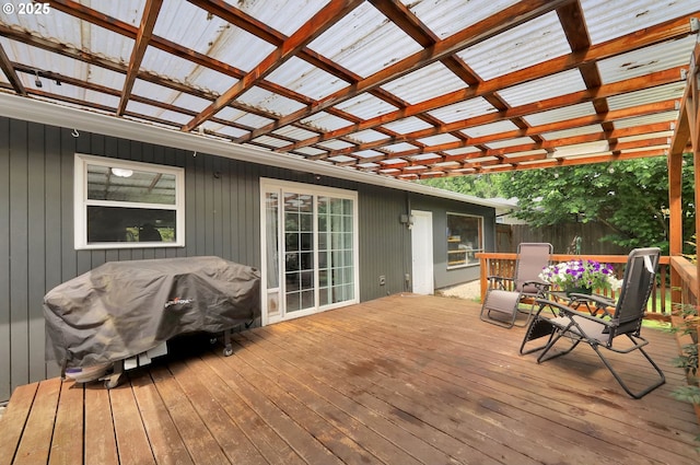 1533 Sequoia Ave, Springfield, OR 97477 - wooden deck with a pergola